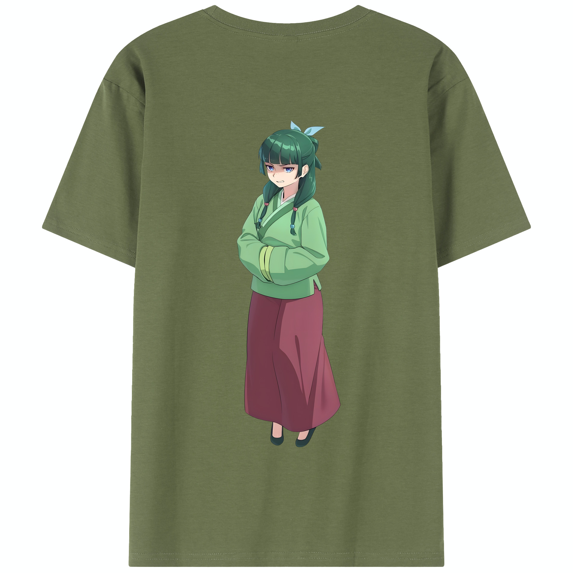 （画像用） 薬屋のひとりごと The Apothecary Diaries 綿100％半袖Tシャツ（背面プリント）